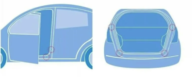 TOPE INTERIOR DE PUERTA - DIVERSAS MARCAS - Imagen 2